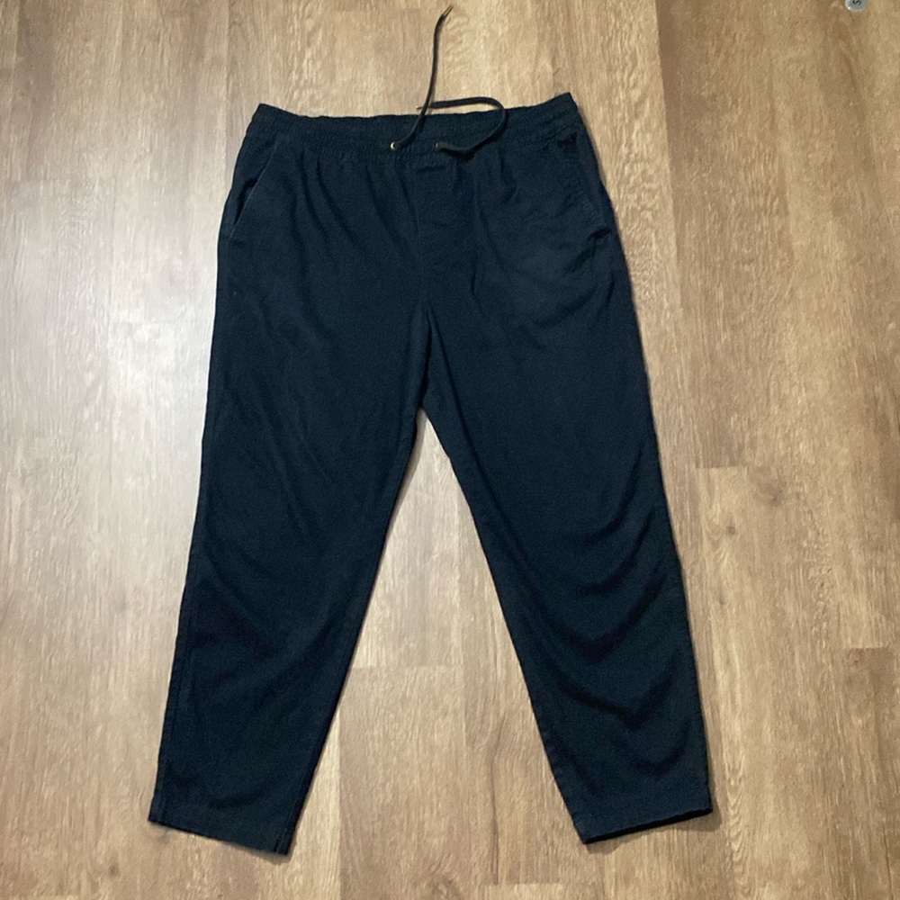 No boundaries 36-38 men’s black elastic waist joggers 4 pockets Work Pants